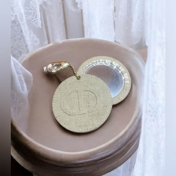 Dior Other - NEW Christian Dior compact mirror keychain